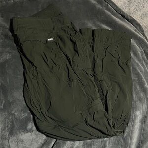 REI Women's Dark Green convertible  Pants